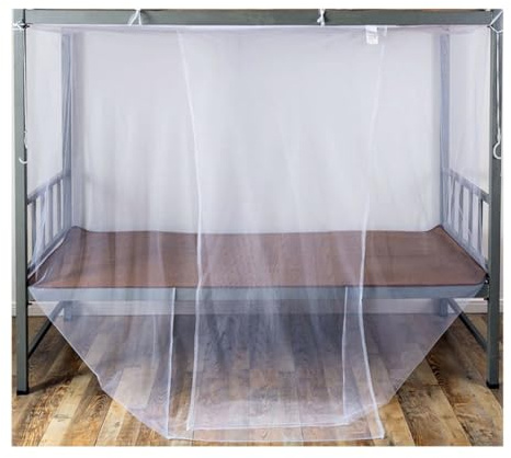WTRYT Moustiquaire 150 x 200 cm - Moustiquaire de lit - Moustiquaire de lit - Moustiquaire de voyage - Moustiquaire pour lit double - Pour la maison, le camping