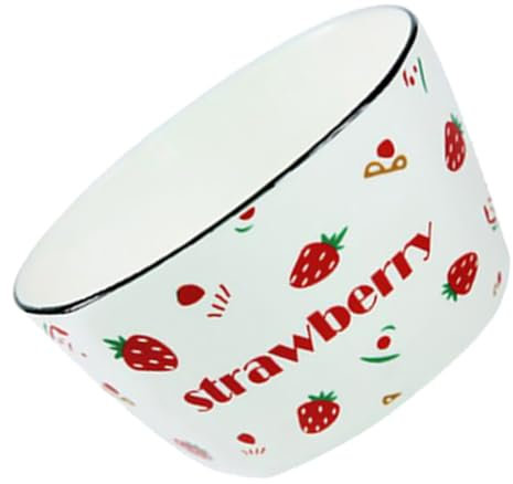 Cabilock Ciotola per a Fragola Ciotola in per e Dessert Resistente alle Temperature 1 Pezzo per Uso