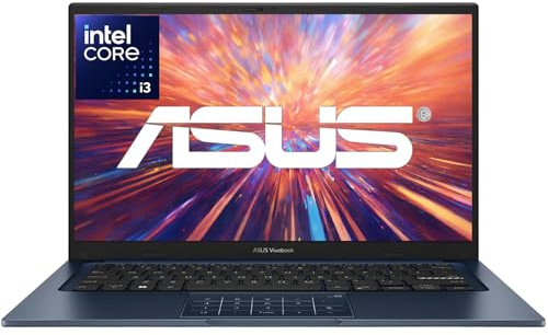 ASUS VivoBook Laptop 2026 Edition | Processore Intel di 13a generazione 6-core fino a 4,5 GHz (Beat i7-1195G7) | 16 GB di RAM | SSD PCIe da 1 TB | Display FHD da 14 pollici | Bluetooth | HDMI |
