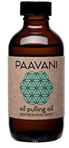 Paavani Ayurveda Oil Pulling for Teeth and Gums (8 fl oz) - Coconut Mint Pulling Oil - Healthy Gums and Teeth - Helps with Bad Breath