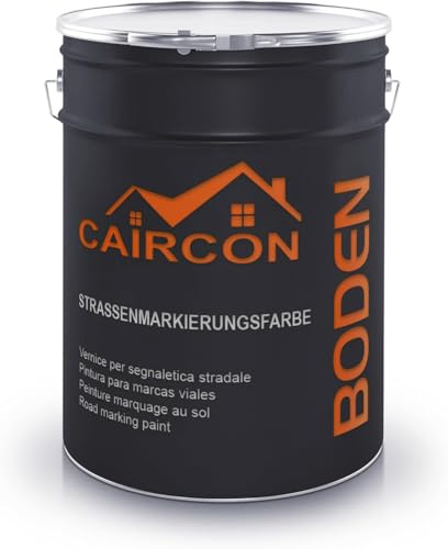 CAIRCON Markierungsfarbe Parkplatzfarbe Straßenmarkierungsfarbe GELB - 5L