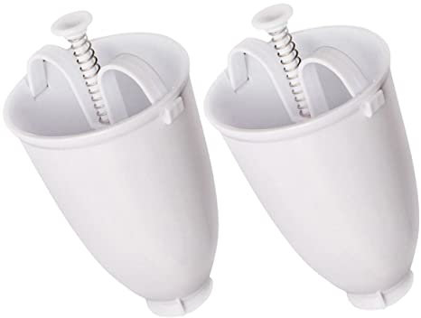 Housoutil 2pcs Doughnut Maker Diy Baking Tool for Home Kitchen Easy to Use Donuts Making Mould for Desserts