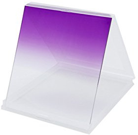 Square Dégradé Violet Série P Compatible avec les filtres Cokin