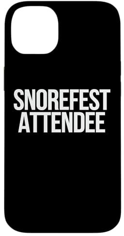 Snorefest Attendee Funny Conference Seminar Office Work Case for iPhone 14 Plus