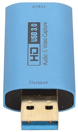 Scheda di acquisizione video hd interfaccia multimedia USB3.0 Game Sound Capture Card 1080p 60fps 4K Input Plug play compatibile per una registrazione di streaming PS3