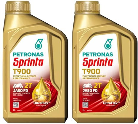2 LT - OLIO MOTORE PETRONAS Sprinta T900 per Motori 2 Tempi