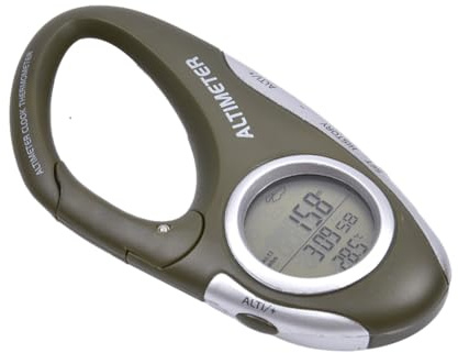 Barometro – Misuratore di Flusso d'Aria | Altimetro | Misuratore di velocità del Digitale | Tester di velocità di Registrazione | Altimetro Digitale Multifunzione con barometro | per