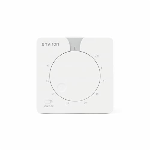 ENVIRON – Rumstemperaturregulator ENRTH1 | Rumstermostat infälld 230 V | golvvärme termostat, uppvärmning