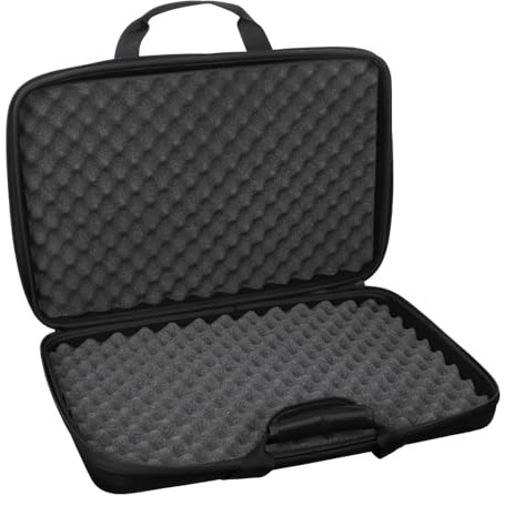 kesurpae Borsa da trasporto leggera per attrezzature DJ, custodia impermeabile per il trasporto sicuro di controller in club, spettacoli, studi, custodia rigida in EVA per controller DJ, spugna