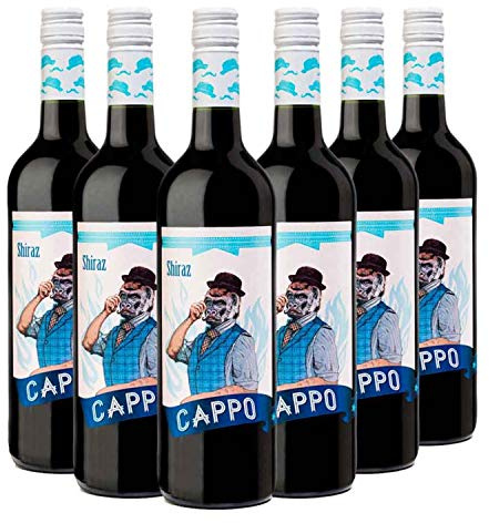 Cappo Shiraz - Vino Tinto - Caja de 6 Botellas x 750 ml