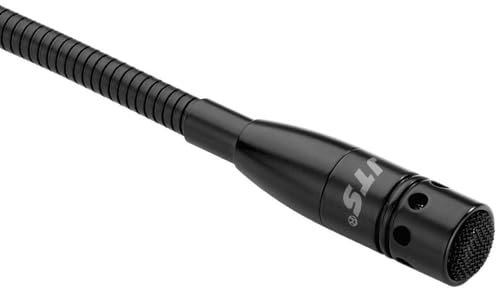 JTS GM-5206 - Micrófono de condensador de cuello de cisne supercardioide para iglesia