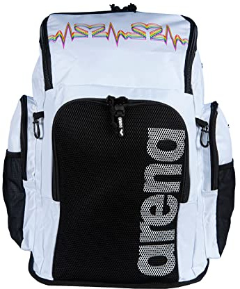 Arena Unisex-Erwachsene Backpack Team 45 Rucksack, Pride White Multi, Einheitsgröße