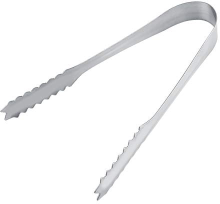 Pinces à sucre glace, 13,5 cm pinces à glace en acier inoxydable Mini pinces de service en sucre pour le mariage de bar de cuisine de fête, 5 pièces