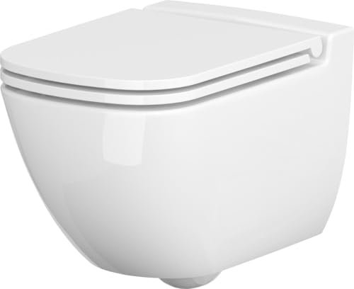 Primaster Wand Hänge WC Libra Spülrandlos Toilette Hängend Klo Tiefspüler