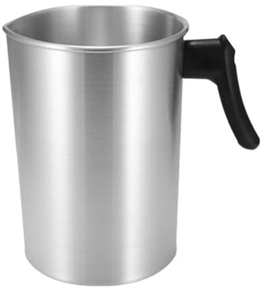 Candle Making Pitcher Stainless Steel, Candle Making Pouring Pot Wax Melting Pot Double Boiler Pot with Handle for Candle Making
