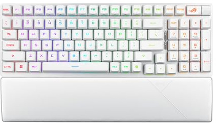 ASUS Tastatur ROG Strix Scope II 96 RX Wireless White