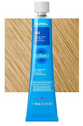 Goldwell Colorance Tube 9 N hell hellblond Haarfarbe, 60 ml