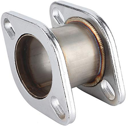 Brida de Extensión de Tubo de Silenciador, Brida de Extensión de Tubo de Silenciador de Alta Resistencia, Adaptador de Acero Inoxidable de Escape, Universal para Automóvil