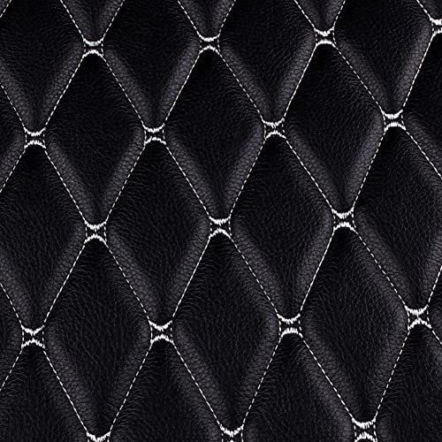 Uposao Kunstleder PVC Gesteppt Kaschiert Leder Kunstleder Polsterstoff Gesteppt Möbelstoff für Schrank Ledertasche Autositz Sofa Möbel Repara Handwerk DIY nähen 155x100CM