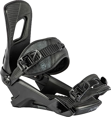 Nitro Herr Rambler All Mountain Freestyle billig bindning snowboardbindning, ultra svart, M
