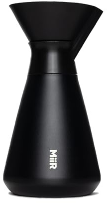 MiiR New Standard Carafe, 33oz Shatterproof, Durable Double-Wall Vacuum Insulated Coffee Carafe for Pour Over Coffee
