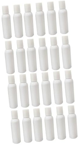 Ipetboom 24pièces Bouteilles De Voyage Plastique Flacons pour Lotion Hydratant Et Crèmes Distributeur Pratique Et Réutilisable pour Cosmétiques Et Soins Personnels