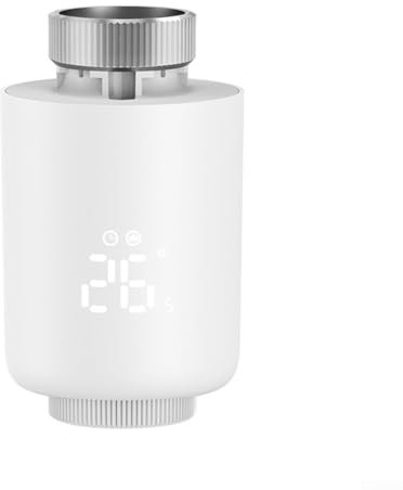 Feegow Programmierbares Thermostat für ZigBee, programmierbares TRV-Heizkörperventil, Temperaturregler-Ventil, APP-Steuerung, Zugriff, Smart-Thermostat TRV