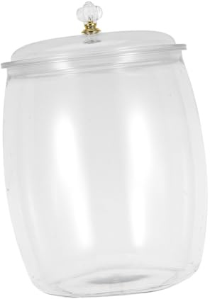 TIDTALEO Frasco de Almacenamiento de Transparente Bote Reutilizable para Dulces y Snacks para Cocina y Organización Color Aleatorio