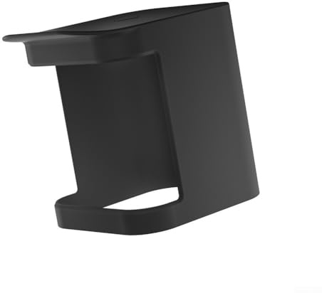 Silicone Protective Cover for Ring Spotlight Cam Pro/Plus, Black Weatherproof UV Resistant Security Camera Case, Outdoor Housing Shell with Precise Fit and Easy Installation, Protection