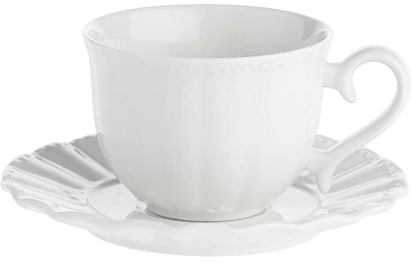 La Porcellana Bianca - Tazza da Tè con Piattino Ducale