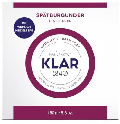 Klar's Savon Bordeaux 150 g
