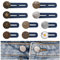 10 Stück Hosenbunderweiterung Knopf, Hosen Expander Button, Taille Extender Knopf, Metall Hosenknopf Verlängerung Buttons für Jeans Hosen, Hosenerweiterung Schwangerschaft