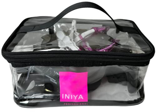 Iniya Wanibox | Kit Coiffeur Lissage Brésilien | Accessoires Lissage Brésilien | Pinceau, Pinces, Bol, Peigne à Queue Carbone, Peigne Gant Latex, Pinces Sépare-meches, Cache-oreilles, Peigne Démêloir