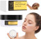 Almohadillas para los ojos de Snail Mucin, almohadillas para los ojos contra las ojeras, reducen las ojeras oscuras y antienvejecimiento, con baba de caracol para reducir las arrugas, la hinchazón y