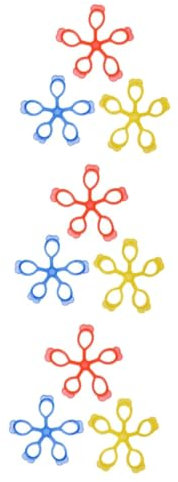 HEMOTON 3St Gitarrenhandtrainer fingerkraft finger training handtraining fingertraining hand training Unterarm-Stärkung Handgrifftrainer Gitarrenzubehör Fingertrainer gitarre handtrainer