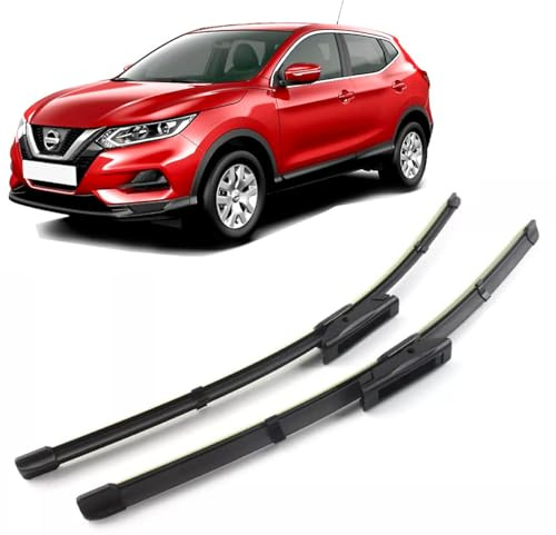KIT 2 SPAZZOLE TERGICRISTALLO ANT PER NISSAN QASHQAI J11 DAL 2013-2019 650MM+400MM