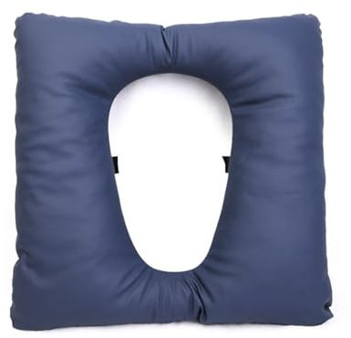 RUHEN Coussins de Chaise de Toilette Anti-escarres - Coussin de siège de Chaise de Douche en Coton épais PU Coussin Doux pour siège de Toilette de Chevet Siège de Douche étanche Fauteuil Roulant