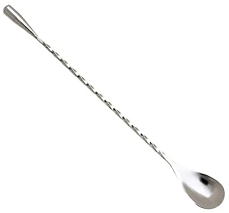 LIGIGWASH 3piezas Cucharas Espiraladas De Acero Inoxidable para Cócteles y Café Unidades Resistentes Al Calor para Uso Restaurantes y Cafeterías