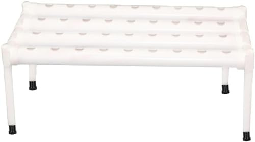 Sistema di Coltivazione idroponica. Tubo in PVC per Sistema idroponico, monostrato, 36 Fori, idroponico, con Serbatoio d'Acqua Pieghevole da 30 Litri, Piante idroponiche, per la Coltivazione