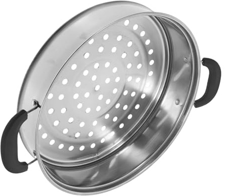 ULTECHNOVO Placa De Vaporera Inoxidable Cesta De Vapor Para Olla Duradera Fácil De Manejar