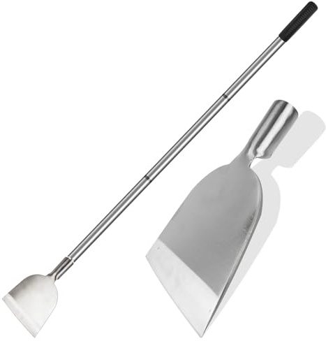 ROLKAR Floor Scraper Long Handle Multifunctional Cleaning Shovels Flat Head