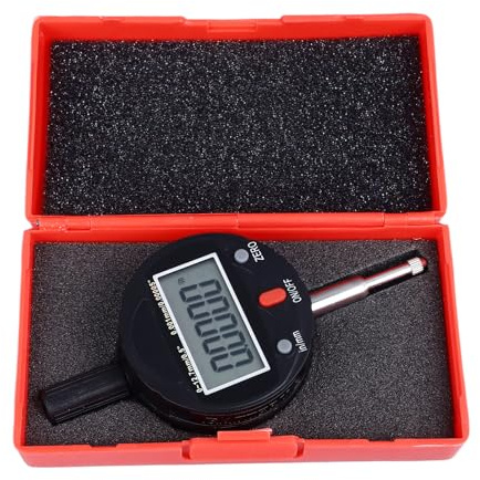 Indicatore Digitale di Precisione, Spessimetro Elettronico 0-12,7mm, Risoluzione 0,001mm - Alta Accuratezza, Protezione IP54, Strumento di Misura Industriale