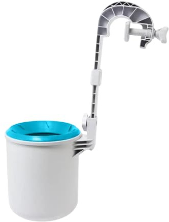 Générique Pool Skimmer Automatic Oil and Dirt Remover Ground Pool Maintenance Tool Floating Leaf Remover for Daily Garden Maintenance