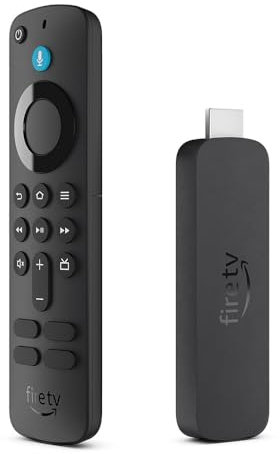 Amazon Fire TV Stick 4K (Última generación), Dispositivo de streaming compatible con Wi-Fi 6, Dolby Vision, Dolby Atmos y HDR10+