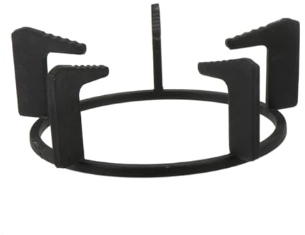 ZUNOXAZ Estante De Gas De Hierro Fundido Grueso Antideslizante Soporte Redondo para Olla y Wok Anillo para Cocina De Gas Estructura Resistente y Práctica para Cocinas Familiares