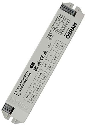OSRAM elektronisches Vorschaltgerät (EVG), QUICKTRONIC QTz8, EVG LL/KLL non-DIM, QTZ8 2X36/220-240, Weiß
