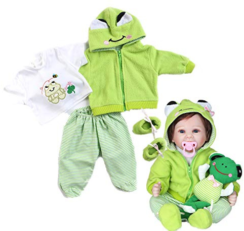 Reborn Baby Girl Boy Dolls Clothes 22 inch Outfit Fit 20-22 Newborn Dolls