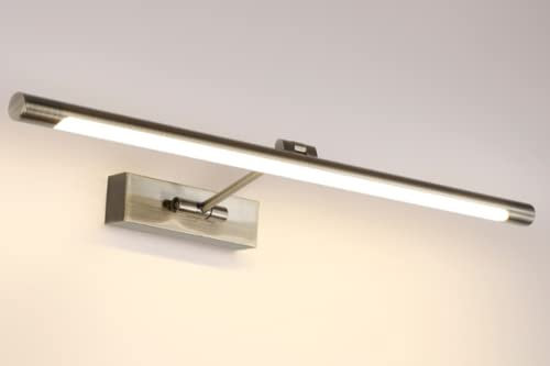 sxysxysxy LED Retro Spiegelleuchte 61CM Europäischen Vintage Badezimmerlampe 10W Neutral weiß 4000K Einstellbar Spiegellicht Badlampe Bronze Spiegellampe wasserdichte Schminklicht Spiegelschrank