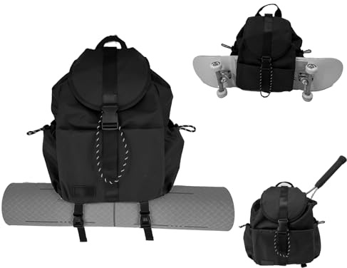 EKE Gym Yoga Tennis Backpack Sport Gift Versatile for Travel Commuting Swim Skateboard Badminton Casual Waterproof Women Men