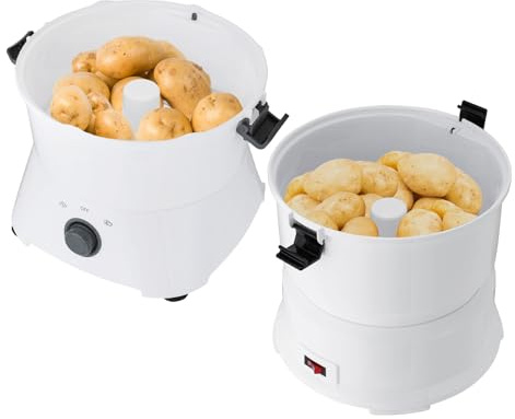HPDTZ Kartoffelschäler, Elektrischer Kartoffelschäler, Kartoffelschälmaschine für zum Trocknen von Gemüse, Schälen Alten Kartoffeln (AOT-P01)